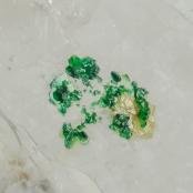 Khinite from Bird Nest drift, Otto Mtn., San Bernadino Co., CA
FOV: 0.54 mm